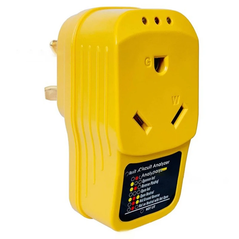 

RV Trailer Surge Protector Adapter Circuit Analyzer 30-AMP Wiring Power Defender