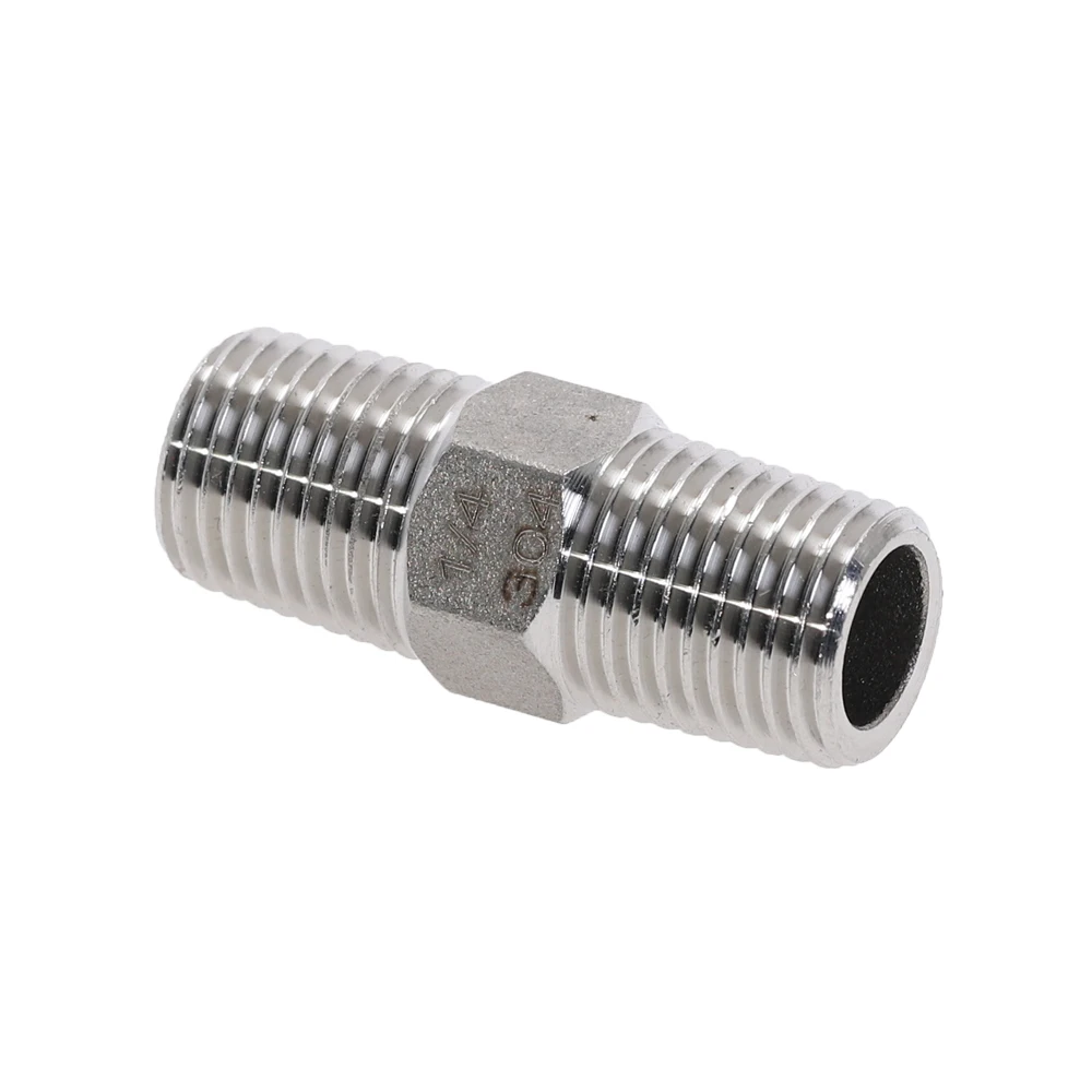 1 шт. шестигранная Резьба BSP штекер штекер|straight connector|pipe fittingsmale thread |