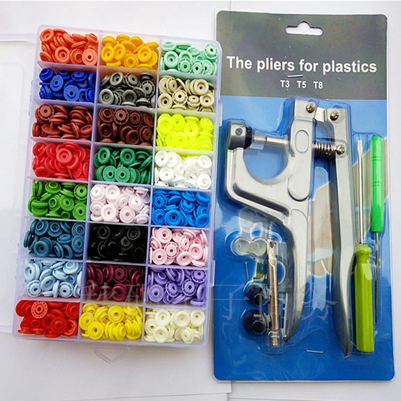 Пластиковые кнопки-шпильки с нажимными плоскогубцами инструменты для штамповки