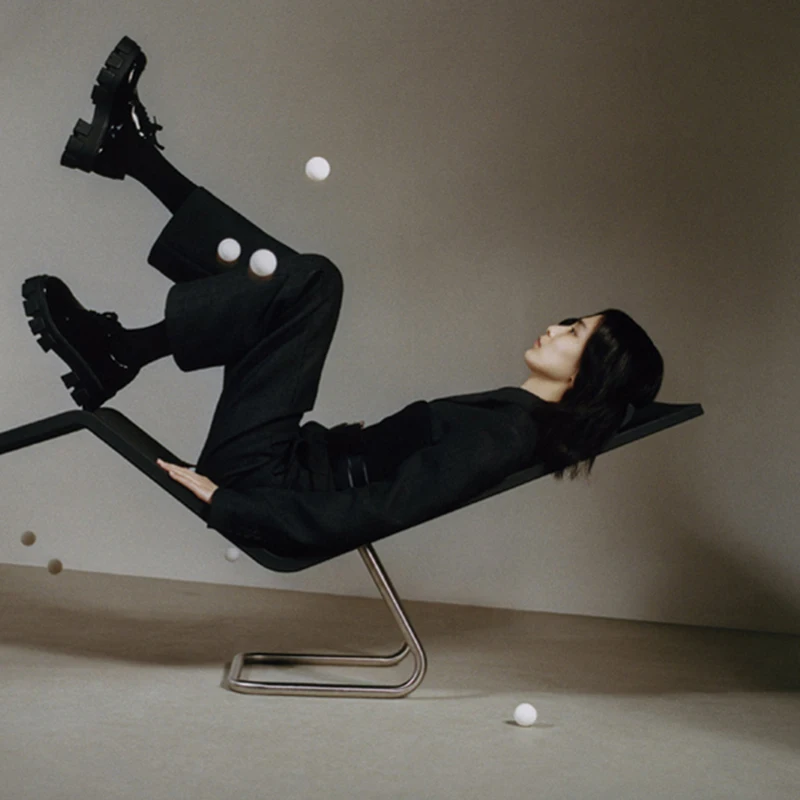 Туфли-оксфорды женские из лакированной кожи на плоской платформе без застежки |