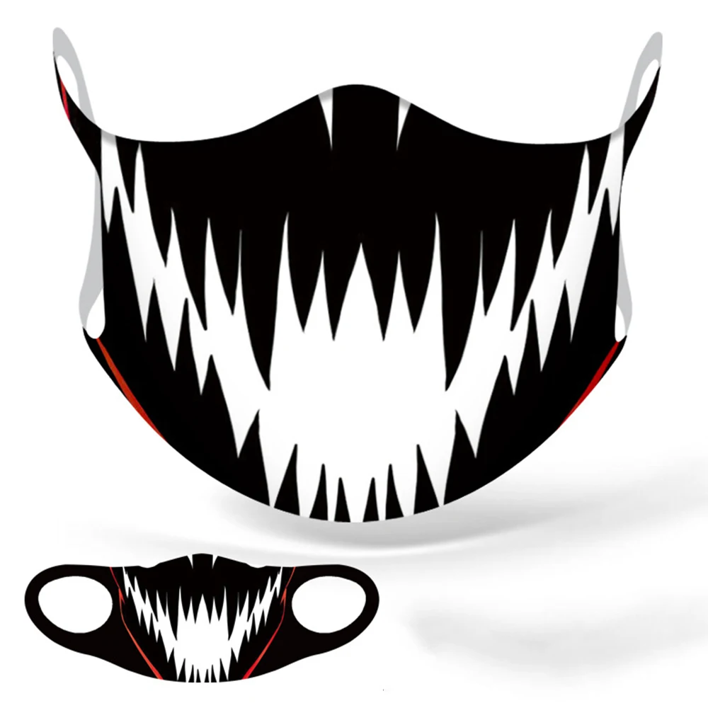 Маска для лица косплея супергероя Веном В вендетта маски взрослых с защитой от