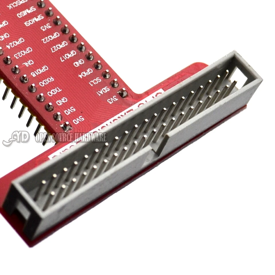Raspberry PI T + 40 Pin удлинитель плоский GPIO кабель провода DIY kit | Электронные компоненты и