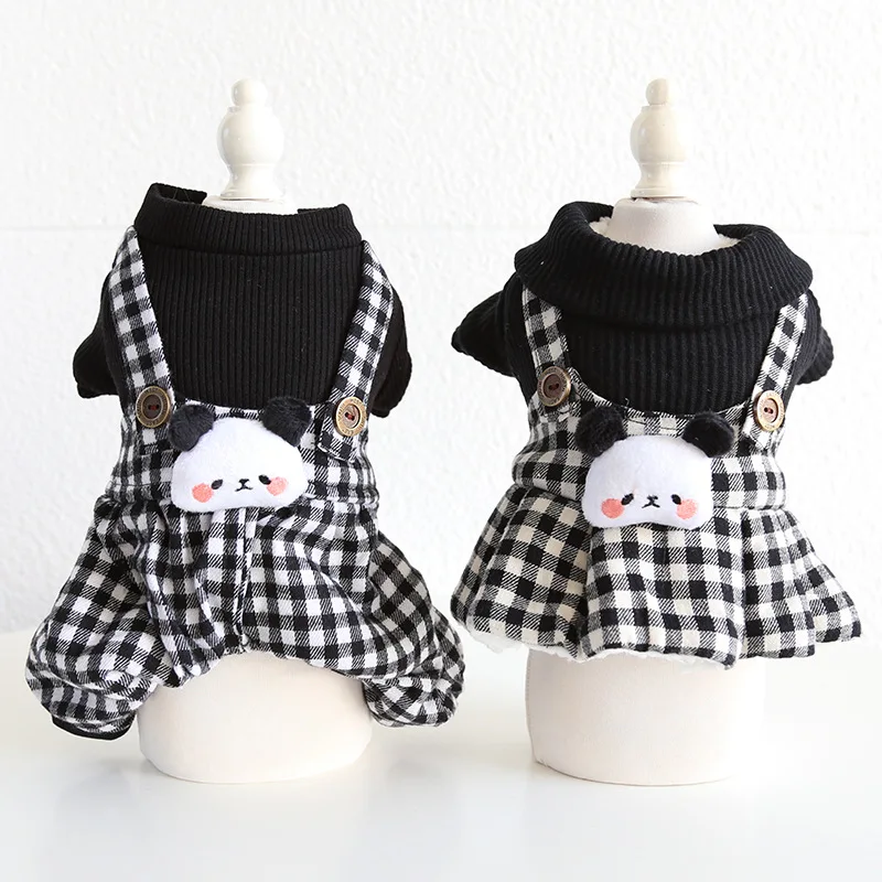 Одежда для собак и пар комбинезон платье зимняя одежда кошек мальчиков женщин