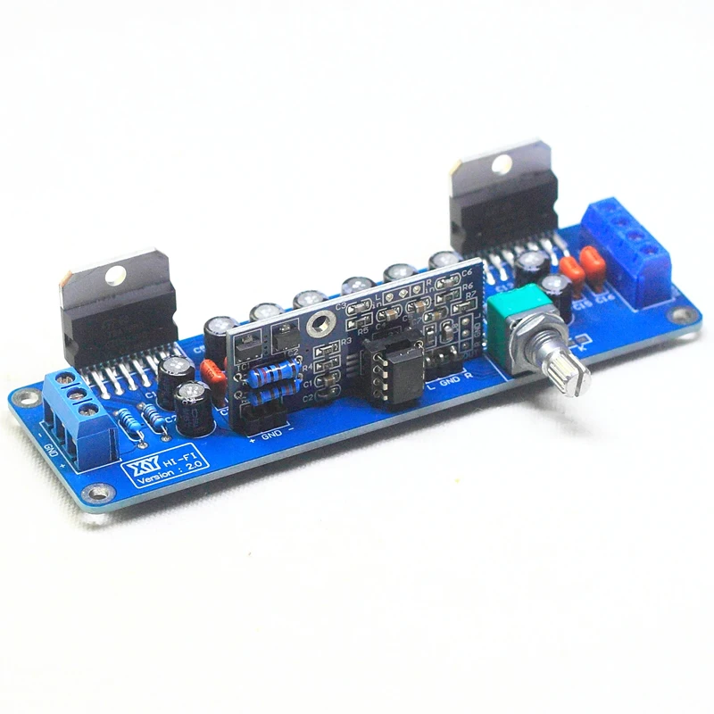 Стерео усилитель мощности TDA7293 HIFI двухканальный 100Wx2 готовая плата BTL