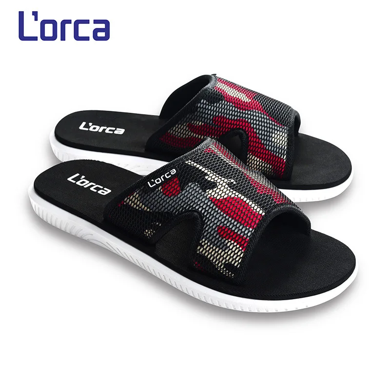 Мужские летние уличные тапочки из ПВХ камуфляжные пляжные спортивные Вьетнамки