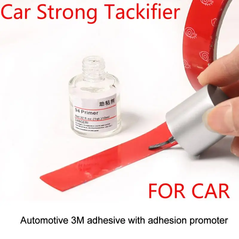 1 бутылка 10 мл Автомобильная Лента праймер пенная лента клейкая Двухсторонняя