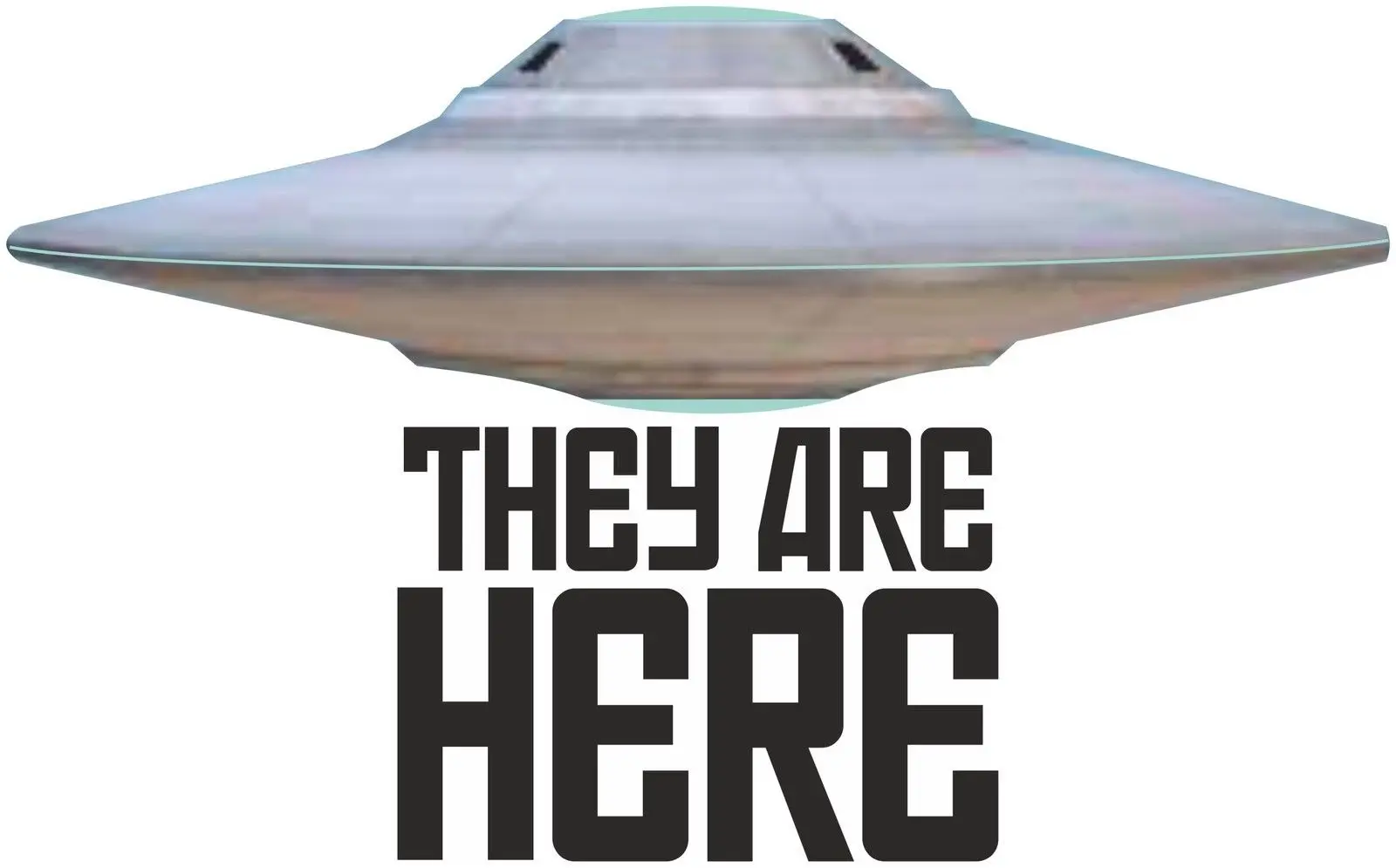 Футболка с надписью THEY ARE HERE UFO футболка рисунком из мультфильма SCI-FI область 51 для