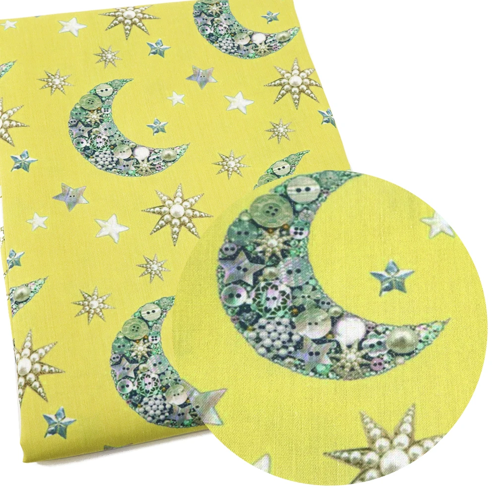David accessories 50*145cm patchwork printed cotton fabric for Tissue Kids home textile for Sewing Tilda Doll,c2906