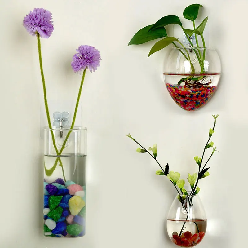 Hanging Wall Vase Mouse-Shaped Long Tubular Dinosaur Egg Shape Plants Hydroponic Home Decor | Дом и сад