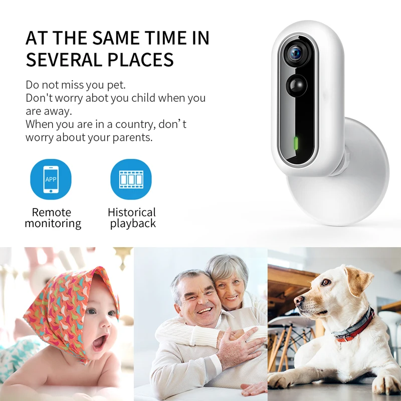 1080P Panoramic 180 degree Fisheye Camera Wireless Security WiFi CCTV Baby Monitor 2.0MP Night Vision IP | Безопасность и защита