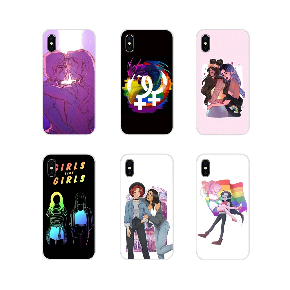 Геи лесбиянки Радужный Флаг ЛГБТ гордость прозрачный ТПУ чехол для Samsung A10 A30 A40 A50