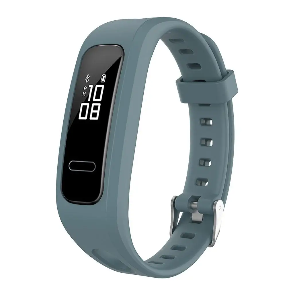 Силиконовые спортивные часы ремешок на запястье для huawei Band 3e 4e Honor 4 версия бега