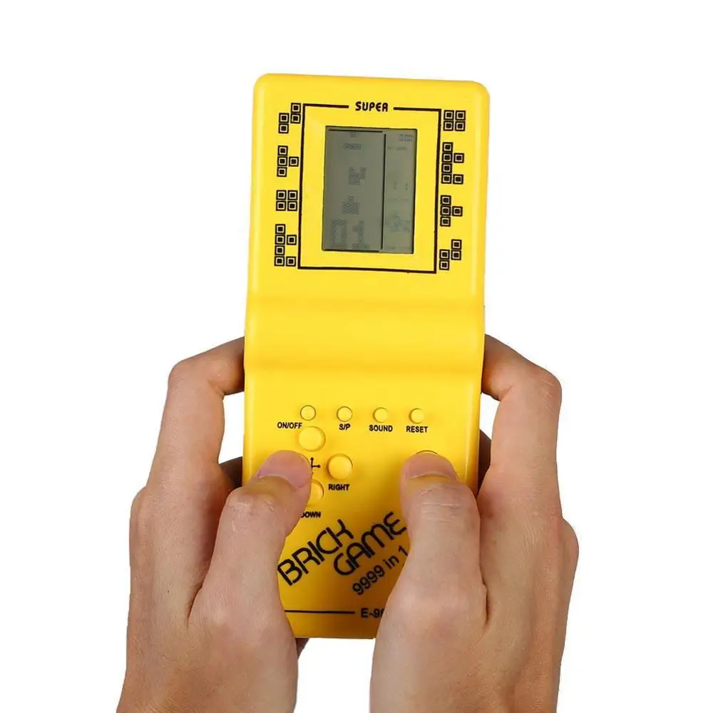 Видео игра тетрис игровая консоль кирпичная рука игрушка 2019 горячая Распродажа