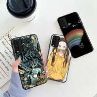 phone case for xiaomi redmi 9t note 9 pro max 5g for redmi 9t note 9 pro max funda anime coque carcasa cases back cover