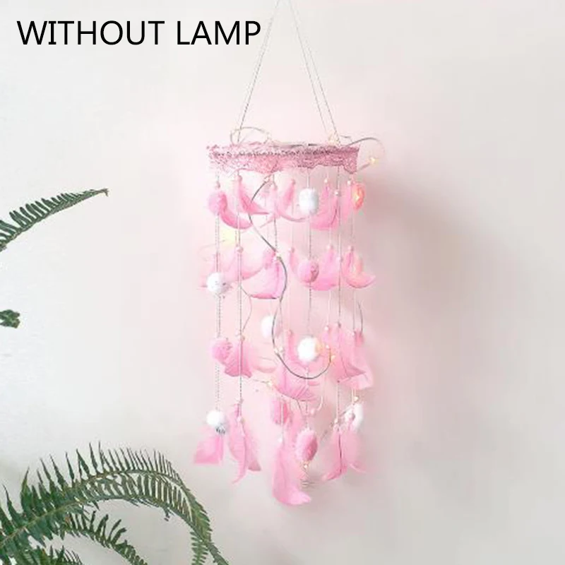 1 шт. 62 см подвесные колокольчики домашний декор Ловец снов перо подвеска из