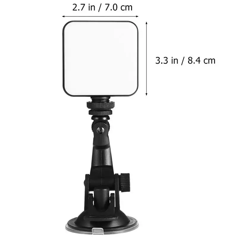 

Video Live Stream Light 3200K-6500K 5W LED Lamp For Smartphone Tablet Laptop Notebook Mini Vlog Fill Light For Selfie Video