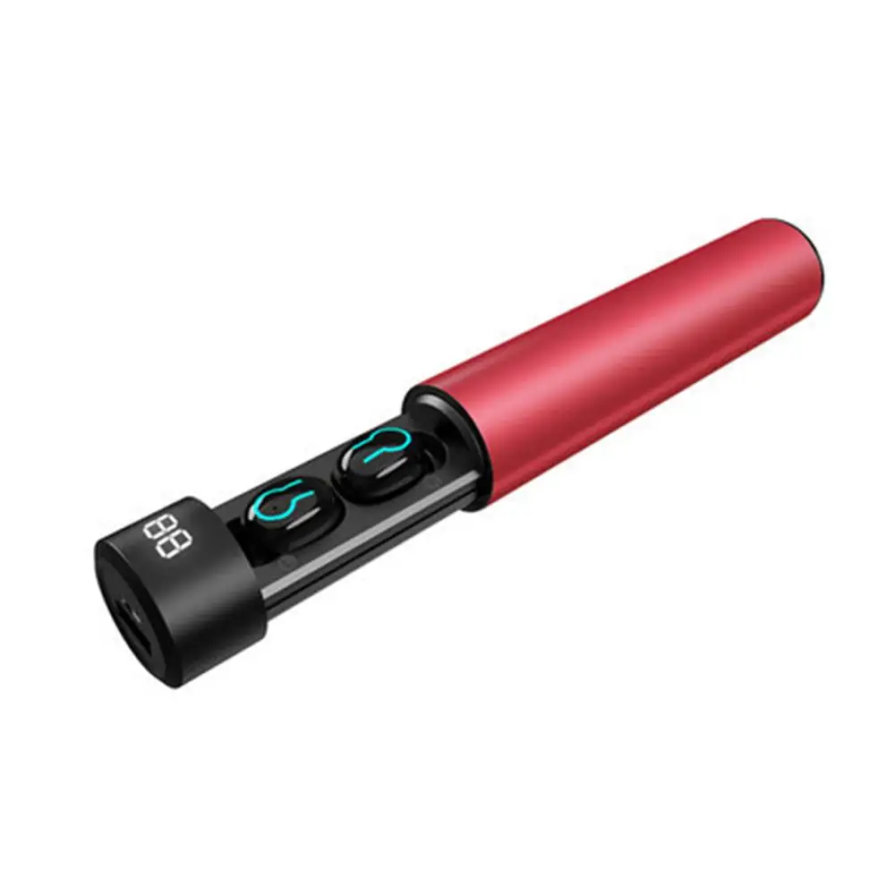 Mini TWS bluetooth 5.0 Wireless In-ear Earphone Binaural Call Digital Power Headset Display Hi-Fi Stereo | Электроника