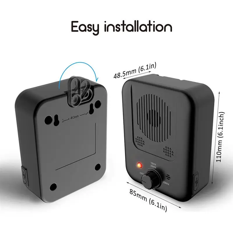 

Pet Dog Ultrasonic Anti-Barking Suppressor Device Dog Repeller Training Equipment Anit Noise Barking Training Clicker Supplies