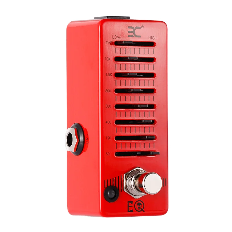EX басовых микро педаль бас эквалайзер эквалайзера Педаль Эффекта баса полная