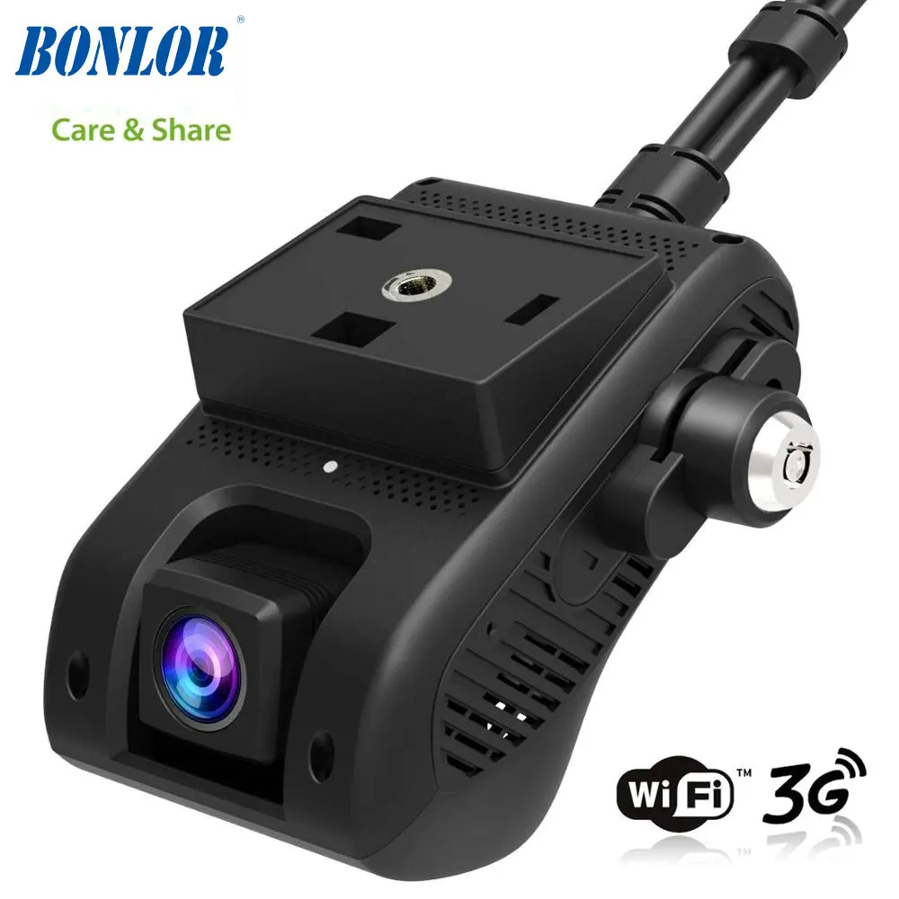 Видеорегистратор JC200 3G с двойной камерой функцией записи и экстренного просмотра