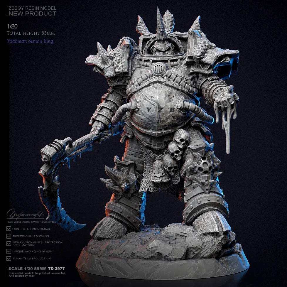 

85mm Resin model kits figure colorless and self-assembled TD-2977
