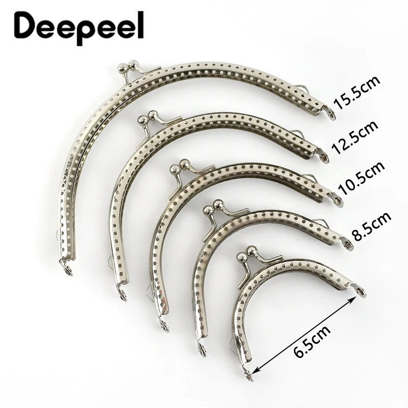 10 шт. Deepeel 6 5 см ~ 15 Серебряный Мини металлическая рамка для кошелька материал