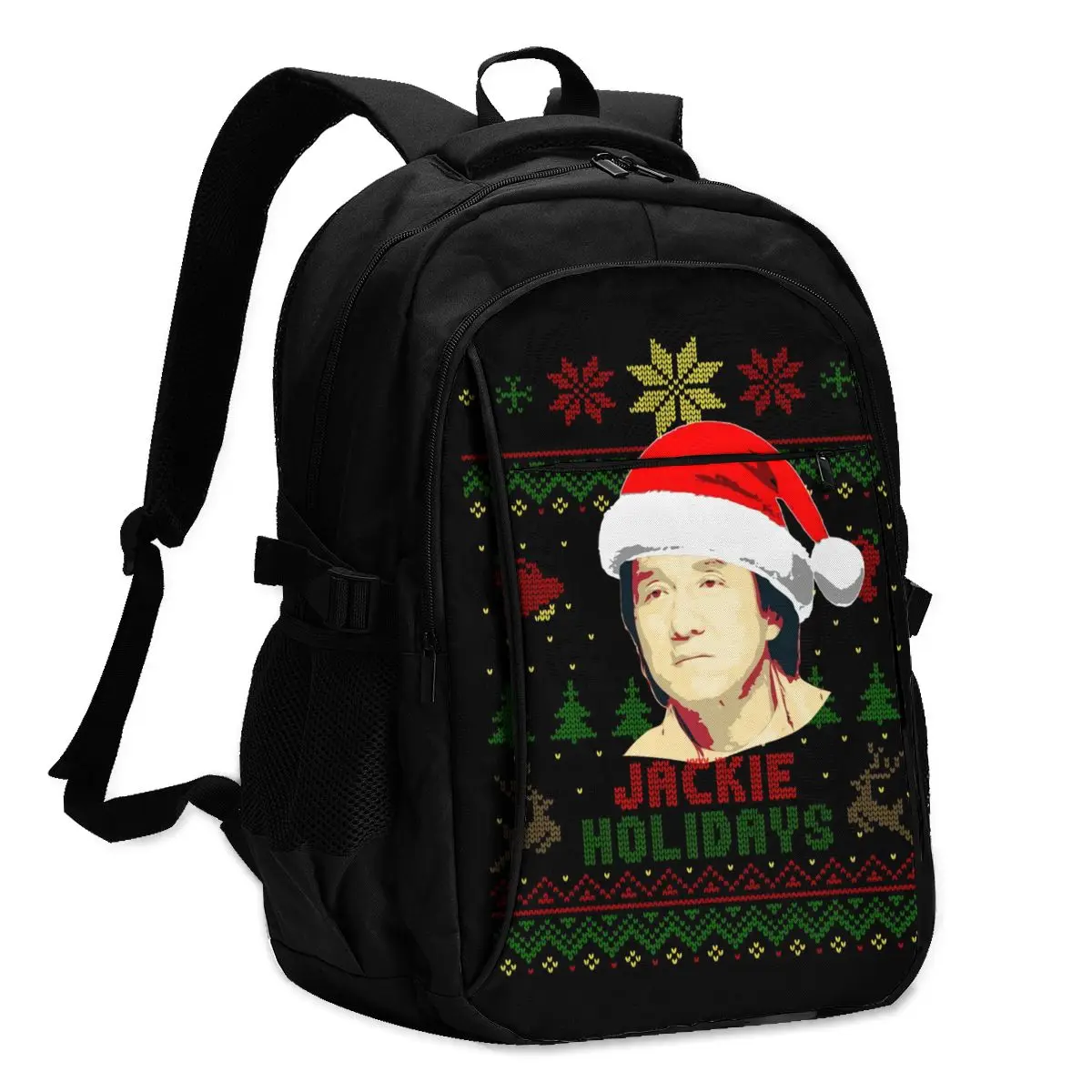 

Рюкзаки Джеки Чан, молодежный рюкзак с USB-зарядкой для университета, легкие новые сумки