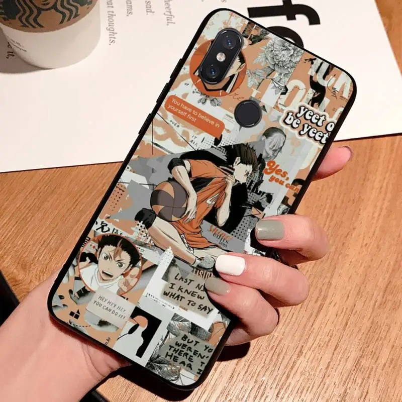 

Anime haikyuu Exquisite poster Phone Case For Xiaomi Redmi note 7 8 9 t k30 max3 9 s 10 pro lite