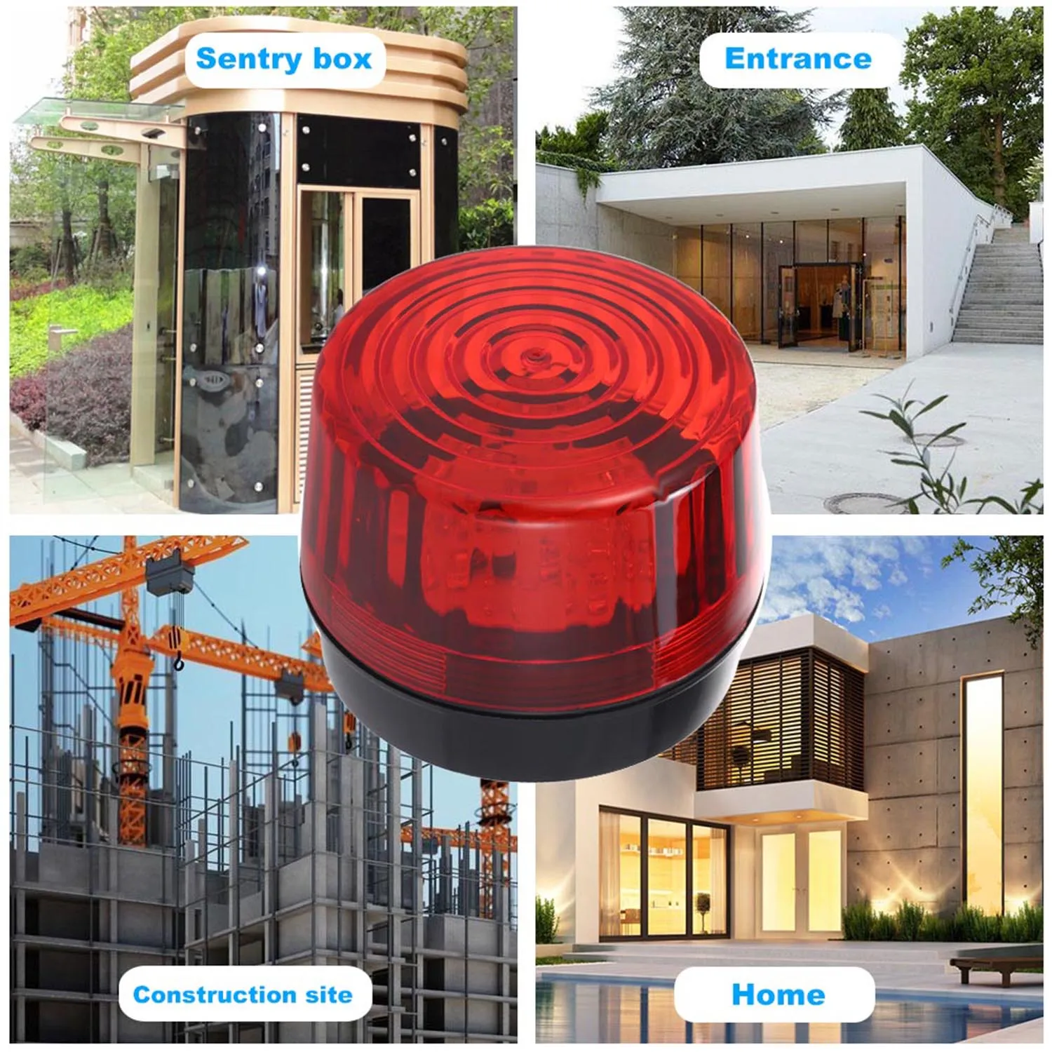 12 В 150 мА индикатор сигнал L светильник красная Проводная мигающая световая