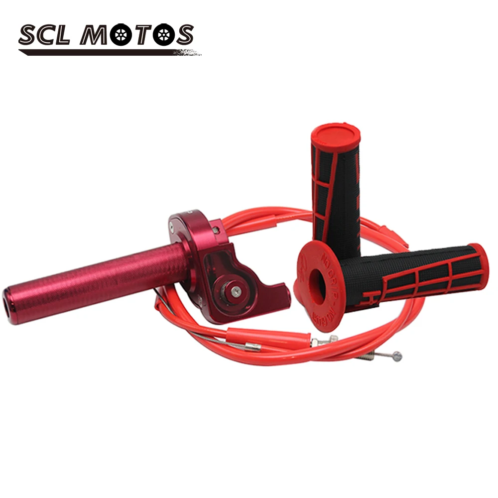 SCL MOTOS 1 комплект рукоятка для дроссельной заслонки мотоцикла быстрая поворотная