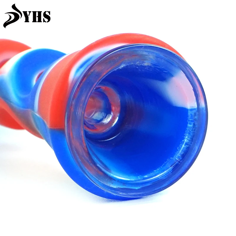 Прочный Портативный Стекло дымовой трубы 83 мм табака аксессуары для трубок