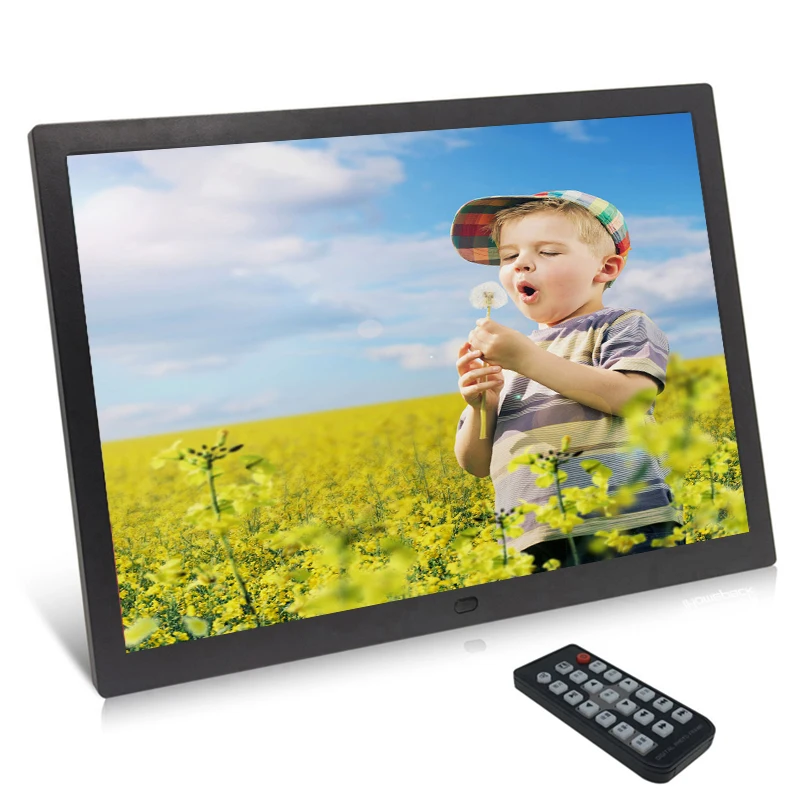 

Человеческого тела 15 дюймов светодиодный Подсветка HD 1280*800 цифровая фоторамка электронный альбом для фотографий Музыка Видео дистанционное управление датчики