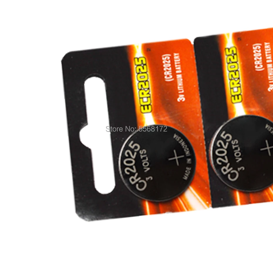 Литиевая батарейка для часов и калькуляторов 15 шт./лот cr 2025 3 в|Часовые батарейки| |