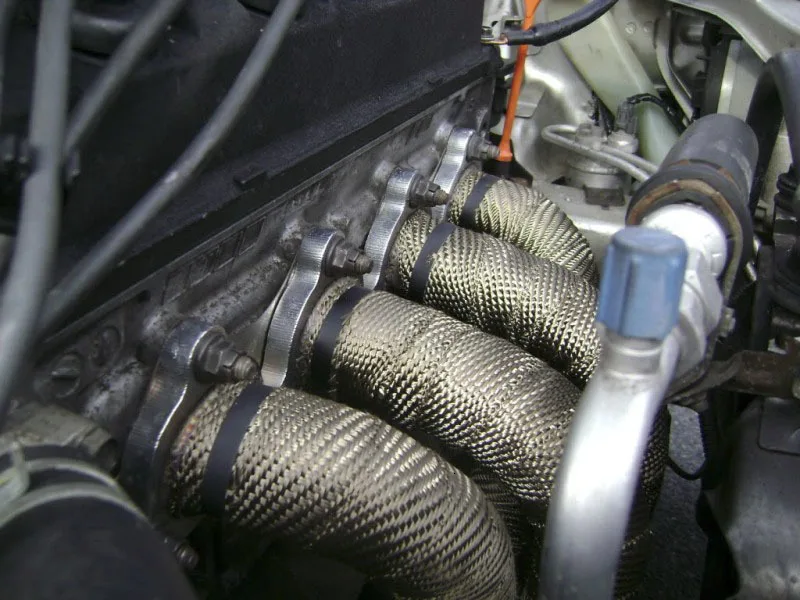 CNSPEED " x 10 м тепловой обертывание, деформация, выхлопная труба деформация, выхлопная изоляционная деформация+ 4 шт. стяжки YC100459