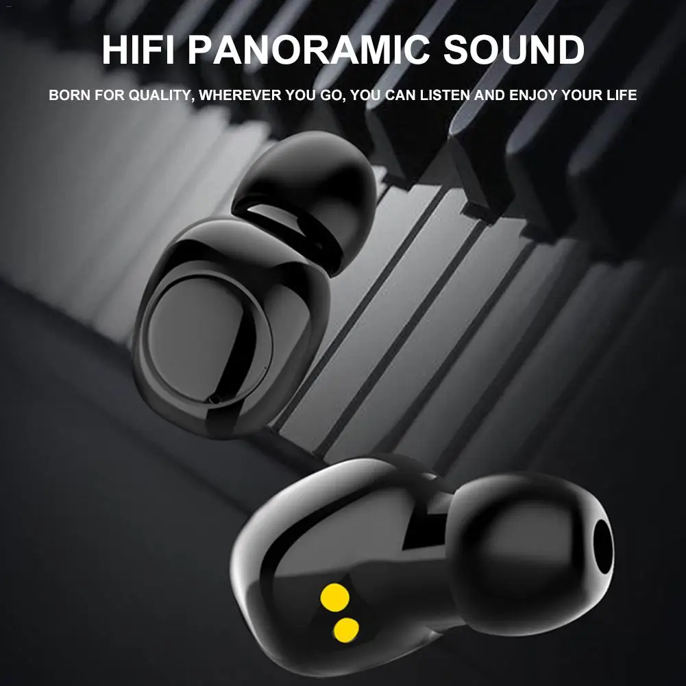 TWS IPX6 светодиодный цифровой Bluetooth 5,0 Спортивные Беспроводные наушники HIFI DSP CVC шумоподавление Музыкальная гарнитура для Xiaomi huawei samsung
