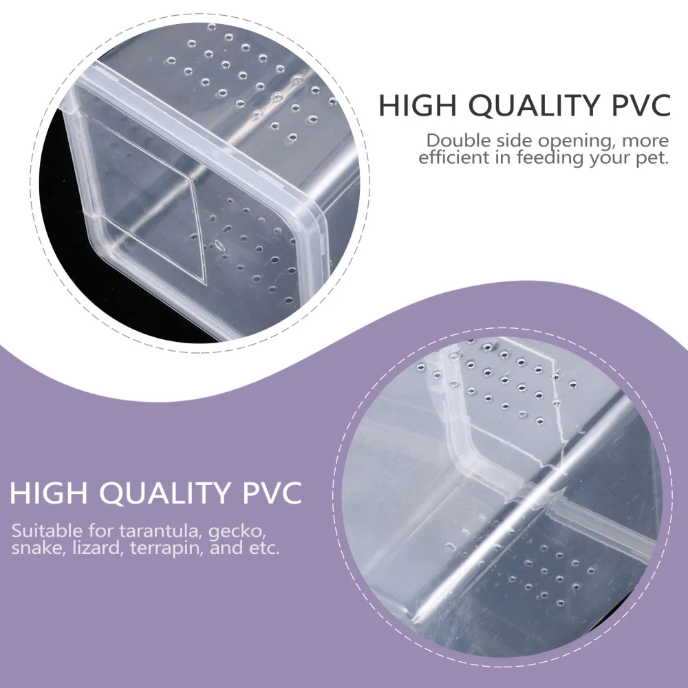 Комплект из 2 предметов для разведения рептилий коробка мини рептилия Creeper дом