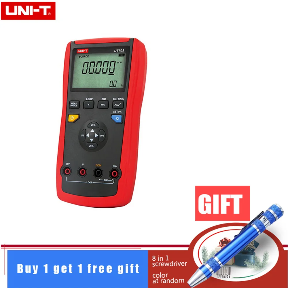 

UNI-T UT705 Handheld Single Function Loop Calibrator DC Voltage/Current 24