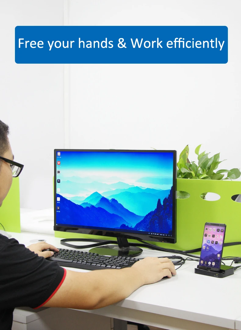 Док-станция для Huawei P40 Mate 30 Samsung S20 S9 на USB 3 0 6 в 1 | Мобильные телефоны и аксессуары