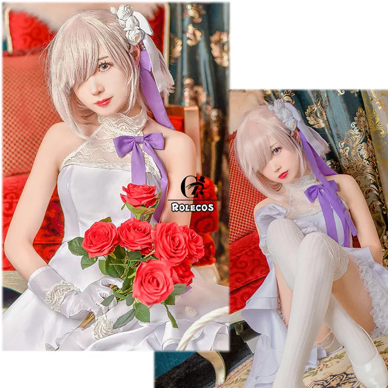 ROLECOS Fate Matthew kyrielite Косплей Костюм Mash Kyrielight косплей платье сексуальное женское FGO