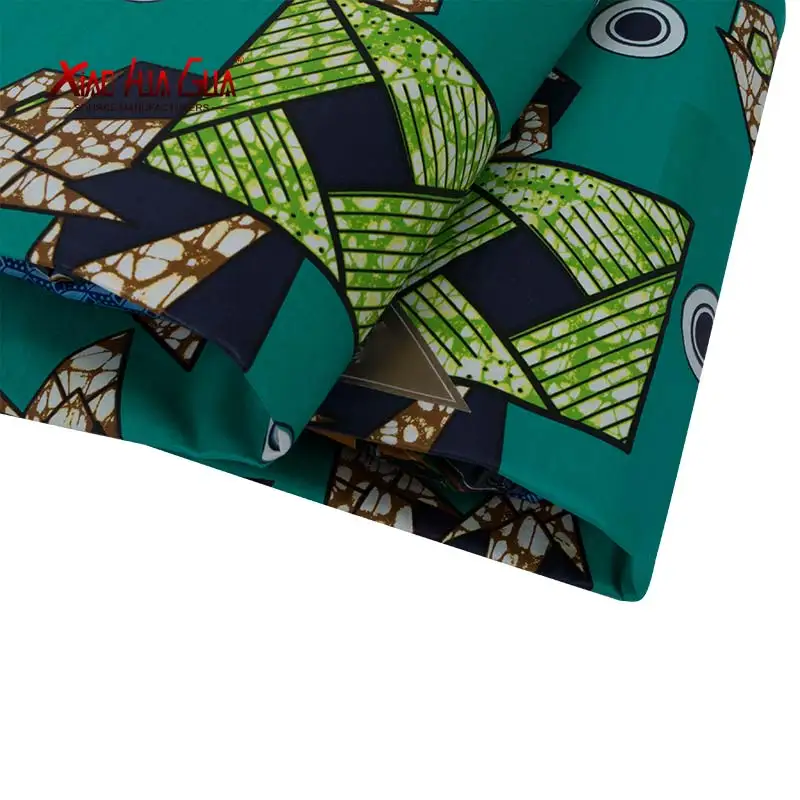 

Free Shipping African Wax Cotton fabric 2020 Circle Flower patern Cotton Fabric Fashion African Fabric Material 6 Yards 24FS1361