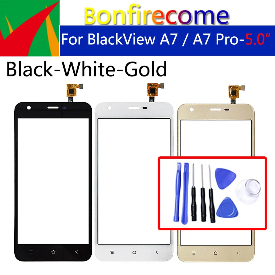 Сенсорный экран для BlackView A7 / Pro дигитайзер ЖК дисплей стекло передней сенсорной