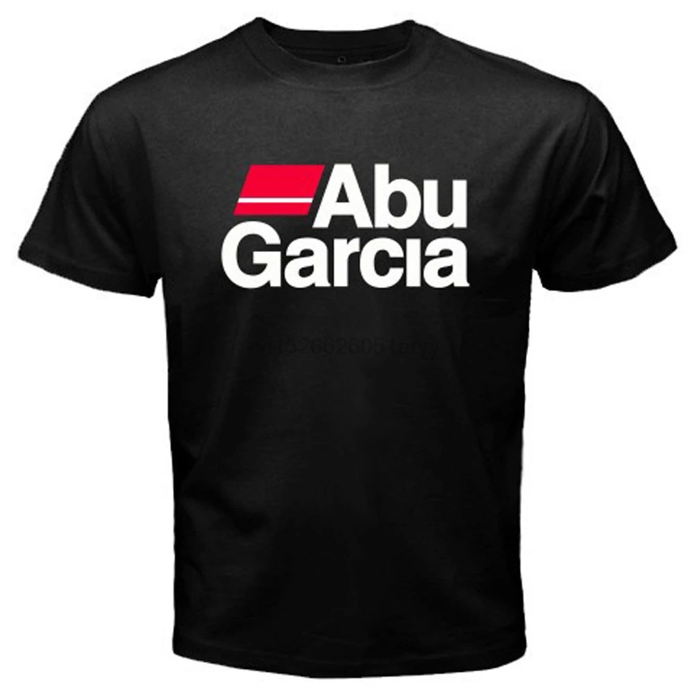 Новый ABU GARCIA логотип Pro Fishinger мужские черные футболка Размеры размеры S и M L XL 2XL для