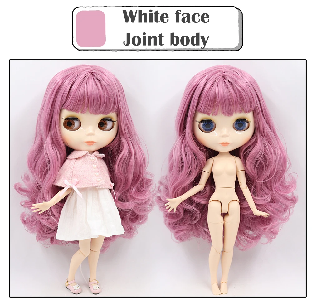 ICY Blyth Кукла № 1 глянцевое лицо белая кожа сустава тела 1/6 BJD Специальная цена 1/4 BJD, Pullip, Jerryberry, Licca игрушка подарок