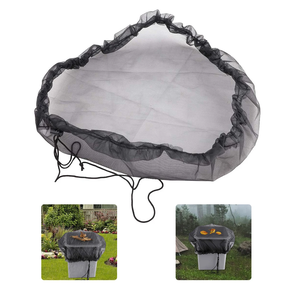 

Mesh Cover Netting For Rain Barrels PE Water Collection Buckets Outdoor Tank Rain Harvesting Tool Protector Garden Accessories
