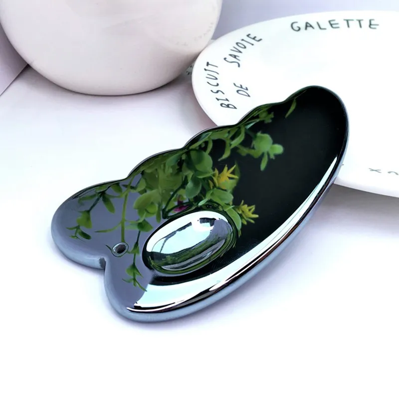 

Terahertz Energy Massage Stone Gouache Scraper Face Eye Spa Gua Sha Beauty Tool Slimming Firming Skin Meridian Massager Dropship