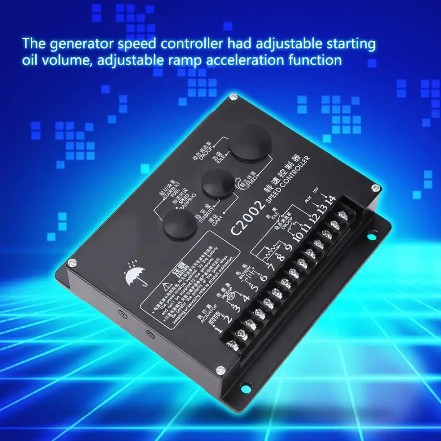 Регулятор скорости генератора одноконтурная цепь управления замкнутым контуром