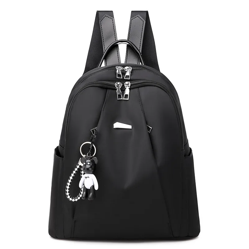 

Bag Women's Spring New Korean Oxford Backpack Fashion Simple Waterproof Wear Resistant Large Capacity Travel Bag