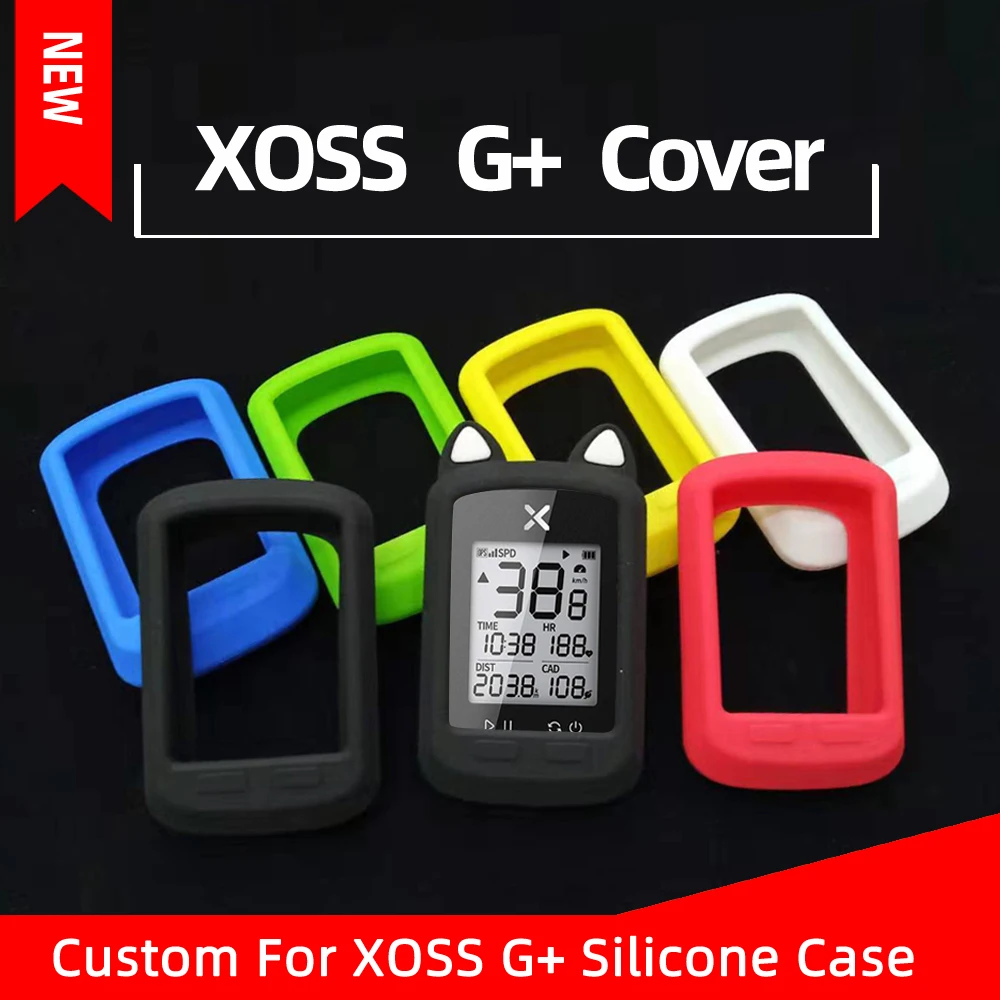 Силиконовый чехол XOSS G для велосипедного компьютера защитный + спидометр