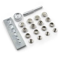 metal snap fastener mounting tool rivet clasp install tool press studs rivet setter base diy sewing accessories tool kit