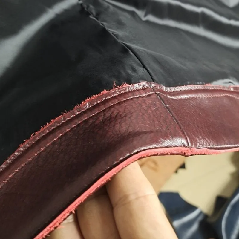 

Retro Wine Red Mens Biker Vest Genuine Leather Sleeveless Single Breasted Motorcycle Short Waistcoat Slim Cowhide Vests Jacket